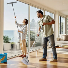4-in-1 Magic Cleaning Kit 🧹 | Smart Broom + Dustpan + Scraper + Squeegee