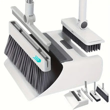 4-in-1 Magic Cleaning Kit 🧹 | Smart Broom + Dustpan + Scraper + Squeegee
