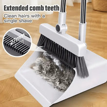 4-in-1 Magic Cleaning Kit 🧹 | Smart Broom + Dustpan + Scraper + Squeegee