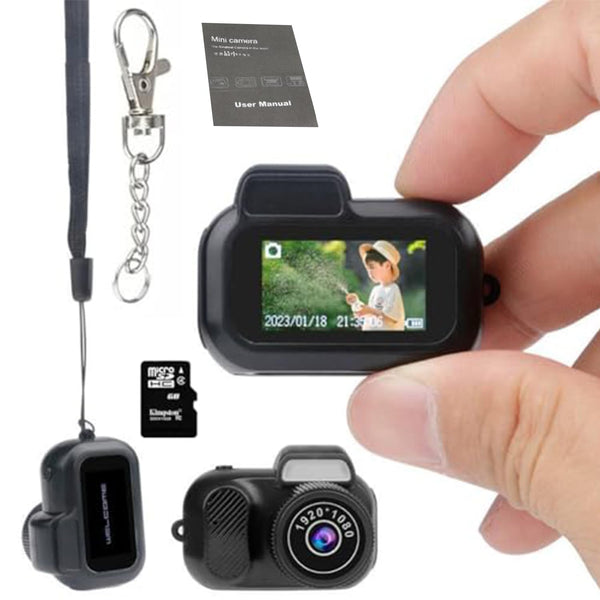 Zyberics™ Mini Keychain Camera – Compact Power in Your Pocket