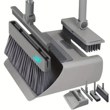 4-in-1 Magic Cleaning Kit 🧹 | Smart Broom + Dustpan + Scraper + Squeegee